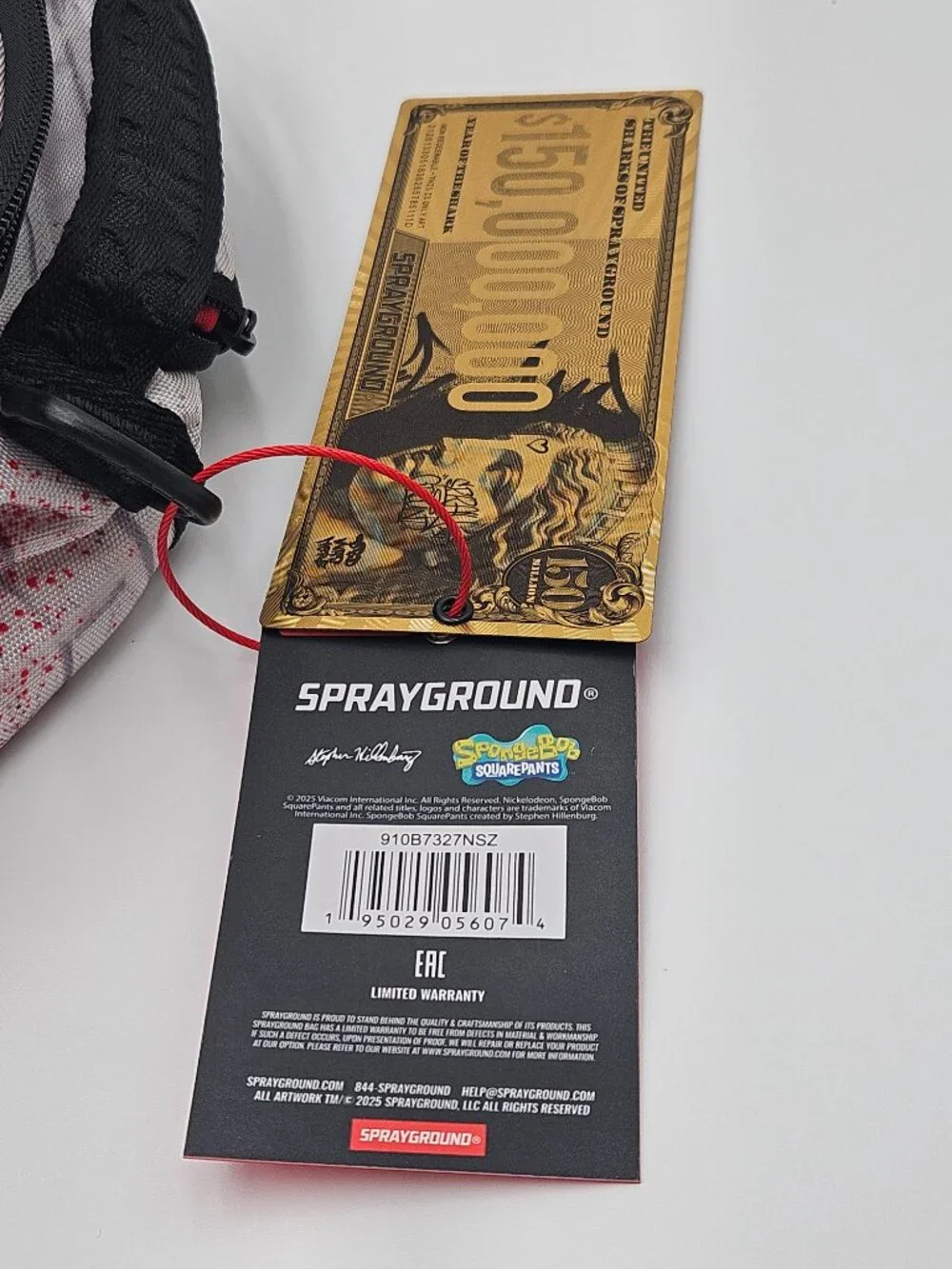 🚨RARE COLLECTORS | STEAL!!🔥Sprayground SpongeBob Stencil Wall DLXR Backpack